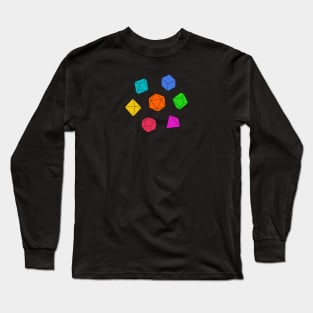 Dungeons and Dragons Dice Long Sleeve T-Shirt